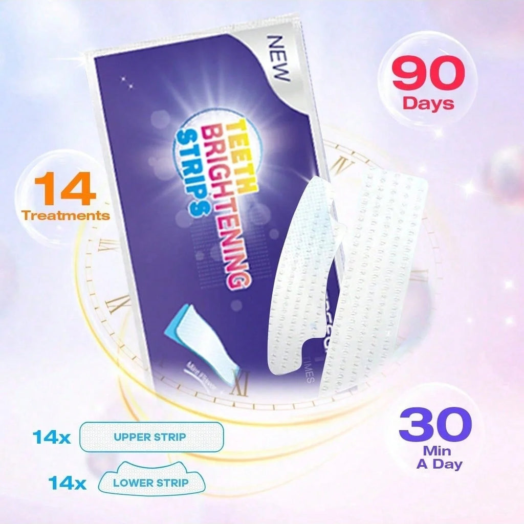 9D Whitener Strips Teeth Brightening Strips White Strips For Teeth Whitening Teeth Effect Oral Tooth Teeth Whitening Strips Gift mbzr