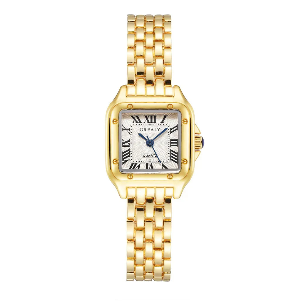 Women Watch Light Luxury Brand Business Gold Stainless Steel Ladies Fashion Quartz Watches Female Clock Bracelet Wristwatch mbzr
