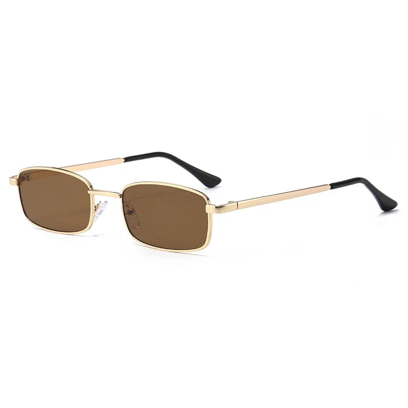 New Small Square Sunglasses - Stylish Metal-framed Sunglasses - Uv Protection1008
