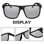 Brand Designer Men's Sun Glasses Vintage Square Sunglasses Men Women Luxury  Driving Fishing UV400 Eyewear Men mbzr