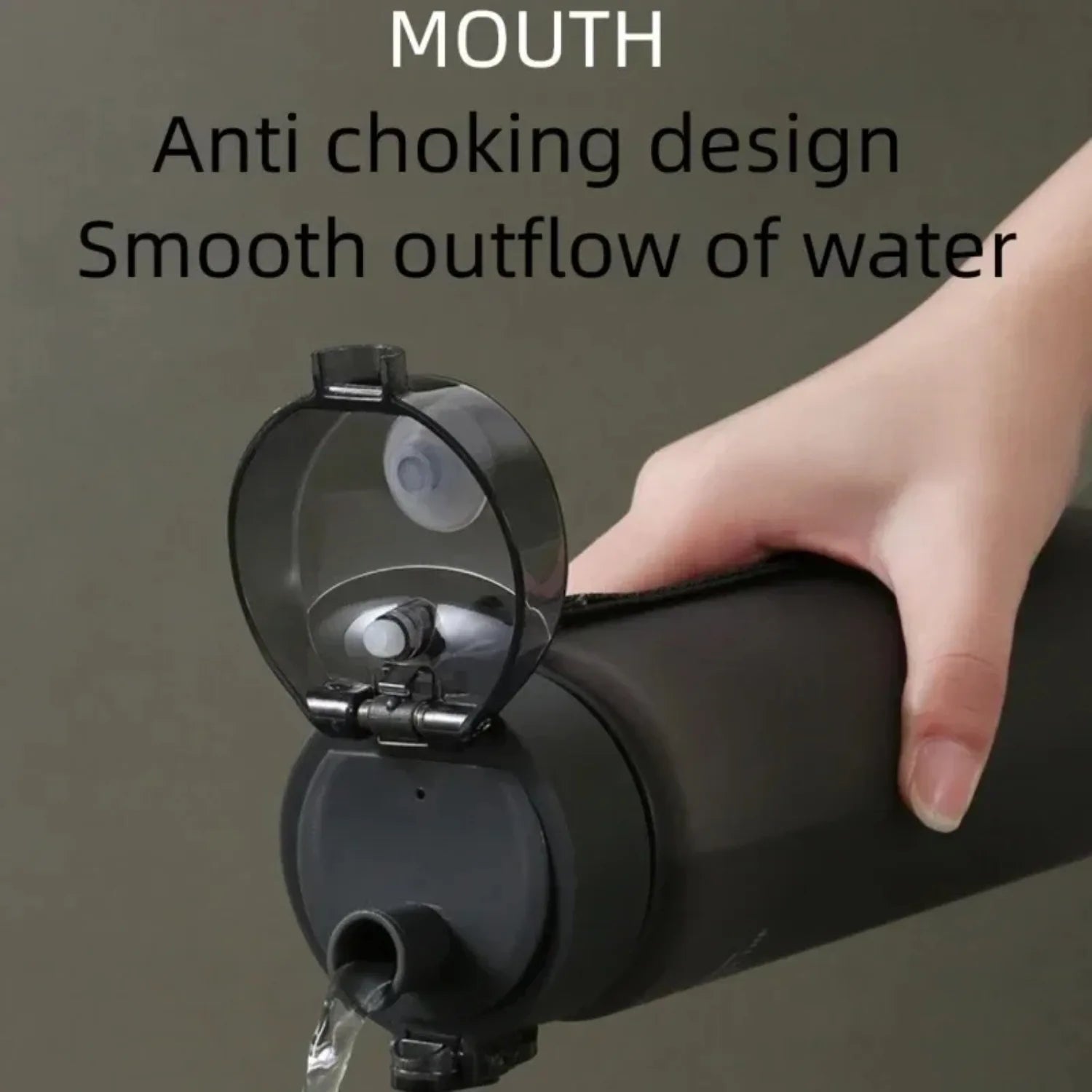 Leak-free sports water bottle, portable for travel and hiking. My favorite beverage bottle is 400ml and 560ml mbzr