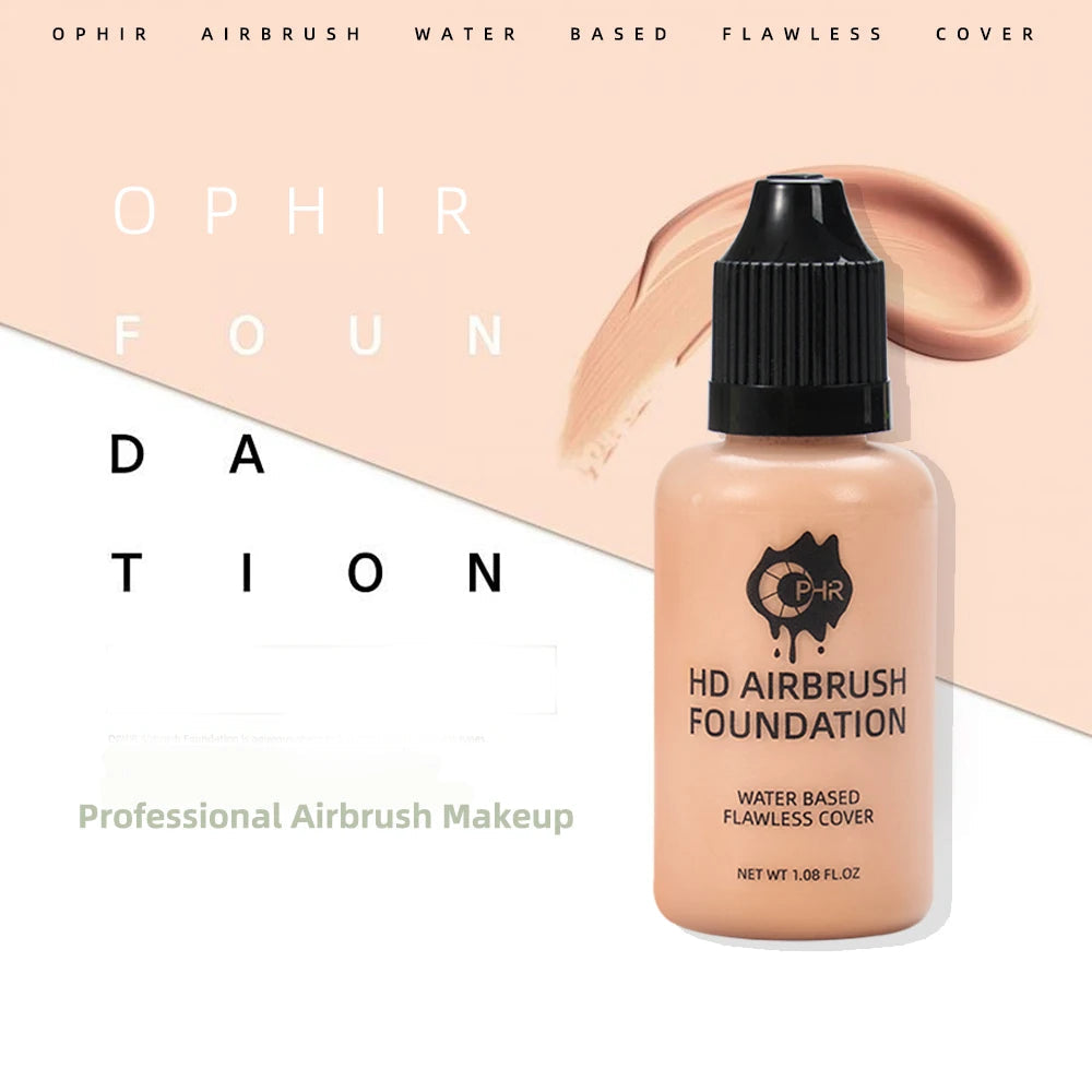 OPHIR Professional Airbrush Foundation 30ml/Bottle  7 Colors for Choose Spray Air Makeup Foundation for Airbrush Kit TA007 mbzr