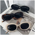New Korean version gm personalized spice girl style American sunglasses three stars retro oval small frame premium sunglasses