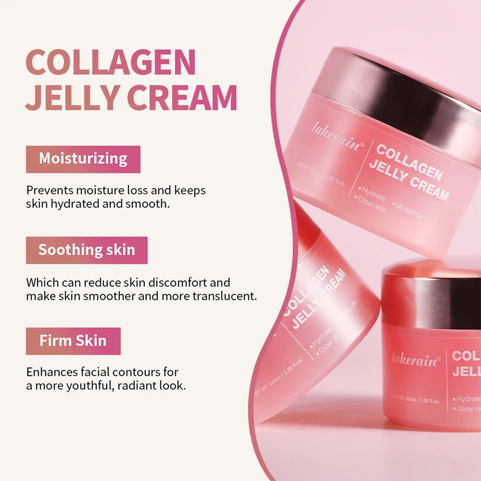 Anti Aging Collagen Face Cream 100ml Niacinamide Moisturizer Hydrating Gel For Tightening Soothing Firmness Skincare mbzr