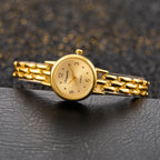 Top Brand Women Watch Fashion Small Dial Gold Watch Woman Luxury Alloy Strap Ladies Quartz Wristwatches Gift Clock Reloj Mujer