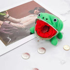 Plush Frog Coin Wallet Anime Ninja Wallet Halloween Role Playing Ninja Theme Party Gift