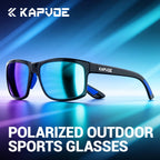 KAPVOE Anti-Glare Polarized Cycling Sunglasses Fashion Men Women Ultralight Fishing Glasses MTB Bicycle Marathon Sports Glasses Large-Frame Sports Running UV400 Goggles