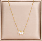 Simple Stainless Steel Horse Eye Zircon Necklace Fashion Elegant Crystal Collarbone Chain For Women Trendy Jewelry Accessories