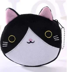 1PC Cute Coin Purse Zipper Change Purse with Keychain Small Headphone Lipstick Bag Mini Wallet Money Bag