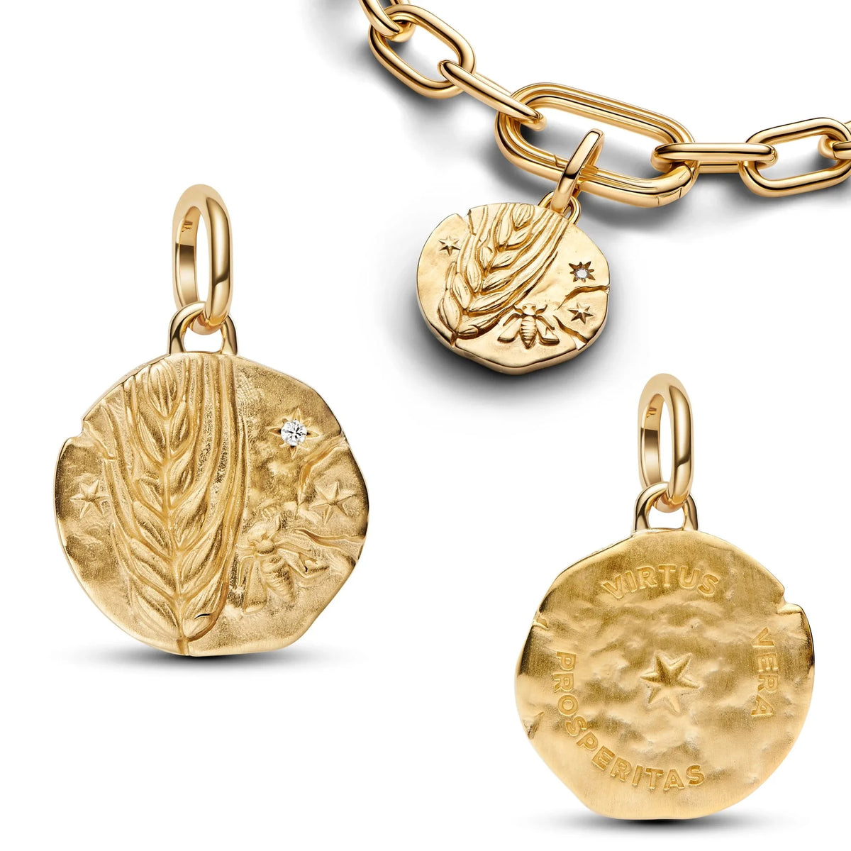 925 pure silver constellation pendant with relief texture of ghostly skull. Suitable for bracelets and necklaces. Jewelry.