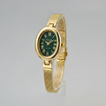 Elegant Tassel-Strapped Oval Watch: A Dainty Vintage Treasure for Women mbzr