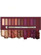 Eyeshadow Palette Mirror Packaging Pearlescent Shimmer Long-lasting Easy to Apply mbzr