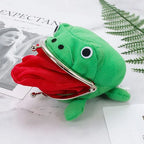 Plush Frog Coin Wallet Anime Ninja Wallet Halloween Role Playing Ninja Theme Party Gift mbzr