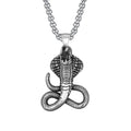 2025 New Hip Hop Retro Titanium Steel Necklace Stainless Steel Claw Totem Pendant