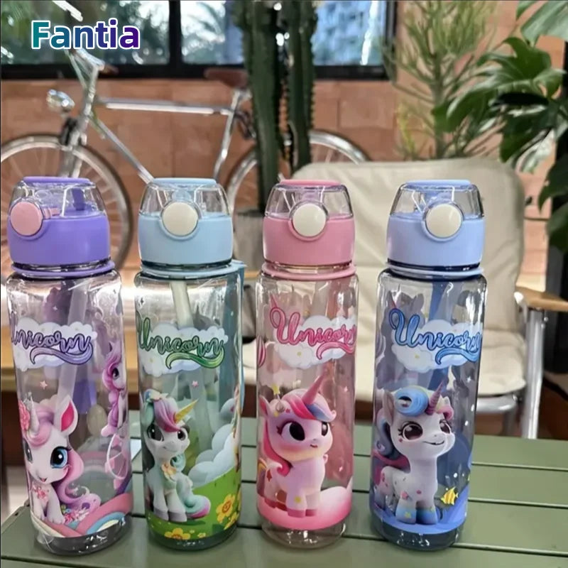 23.67oz Cute & Durable Space Cup BPA-Free High Temperature Resistant Portable Water Bottle for Outdoor Activities Perfect Gift mbzr