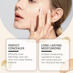 Warm Up Liquid Foundation, Natural Lightweight Concealer Moisturizing Liquid Foundation Brightening And Rejuvenating mbzr