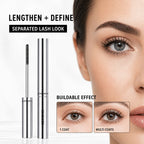 2 Pack Slim Brush Mascara, Lengthening & Defining Lash Mascara Set, Clump-Free Smudge-Resistant Eye Makeup for Daily Wear mbzr