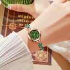 Elegant Women Watches Luxury Rhinestone Bracelet Bracelet Quartz Watch Reloj Mujer Girls Clock Gift（Without Box） mbzr