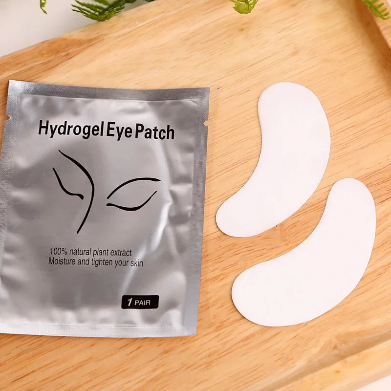 50 Pairs Eyelash Under Eye Patches Eye Pad Isolation Remove Hydrogel Eye Patch Sticker Gasket Eyelash Extension Makeup Tools mbzr
