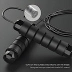 Jump Rope - Tangle-Free Rapid Speed with Ball Bearings -jump Rope for Men, Women, Kids and Adults – Home Exercise and Slim Body Adjustable Speed Jump Ropes for Fitness at Home Gym Workout mbzr