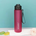 750ML Leak-Proof BPA-Free PC Sports Water Bottle with Straw & Handle, Insulated Design, Perfect for Fitness, Camping mbzr