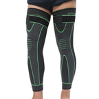 1Pc Leg Knee Support Protectors Knee Support Brace Compression Long Full Legs Sleeve Arthritis Relief Running Gym Sport Knee Pad mbzr