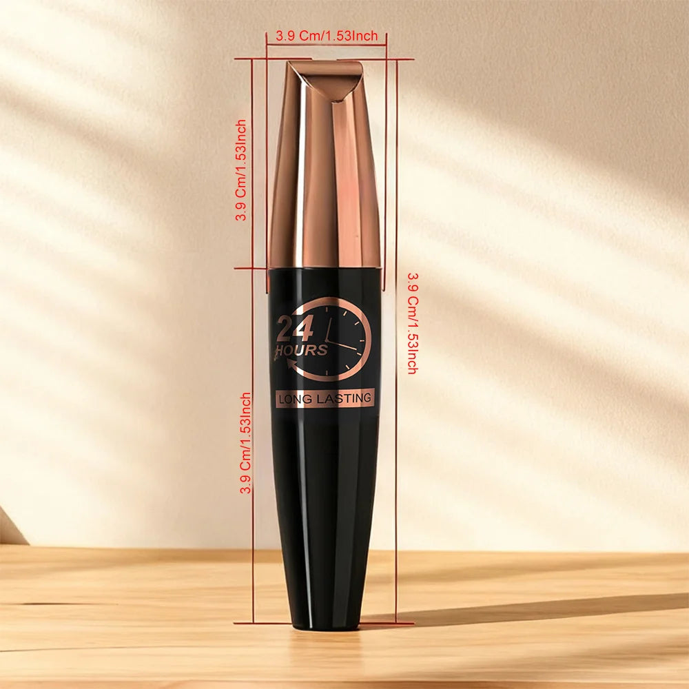 3Pcs/Set Waterproof Black Mascara Fiber Eyelash Extension Makeup Long-Lasting Volume mbzr