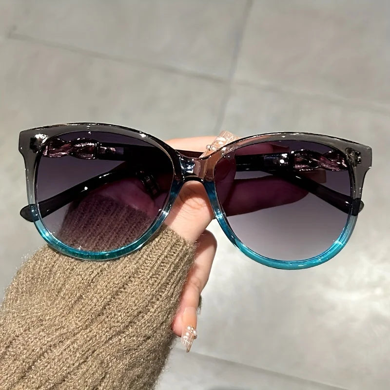 Women's Cat Eye Sunglasses Retro Butterfly Sunglasses Women's Fashion Mountaineering Sunglasses mbzr