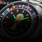 Mark Fairwhale 2026 Fashion Quartz Watches for man Rotatable Flag Dial Waterproof Luminous Wheel Fashion relógios masculino