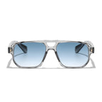 Retro 2026 Transparent Frame Sunglasses for Men and Women luxury brand designer UV400 Protection, Stylish for Driving & Outdoors mbzr