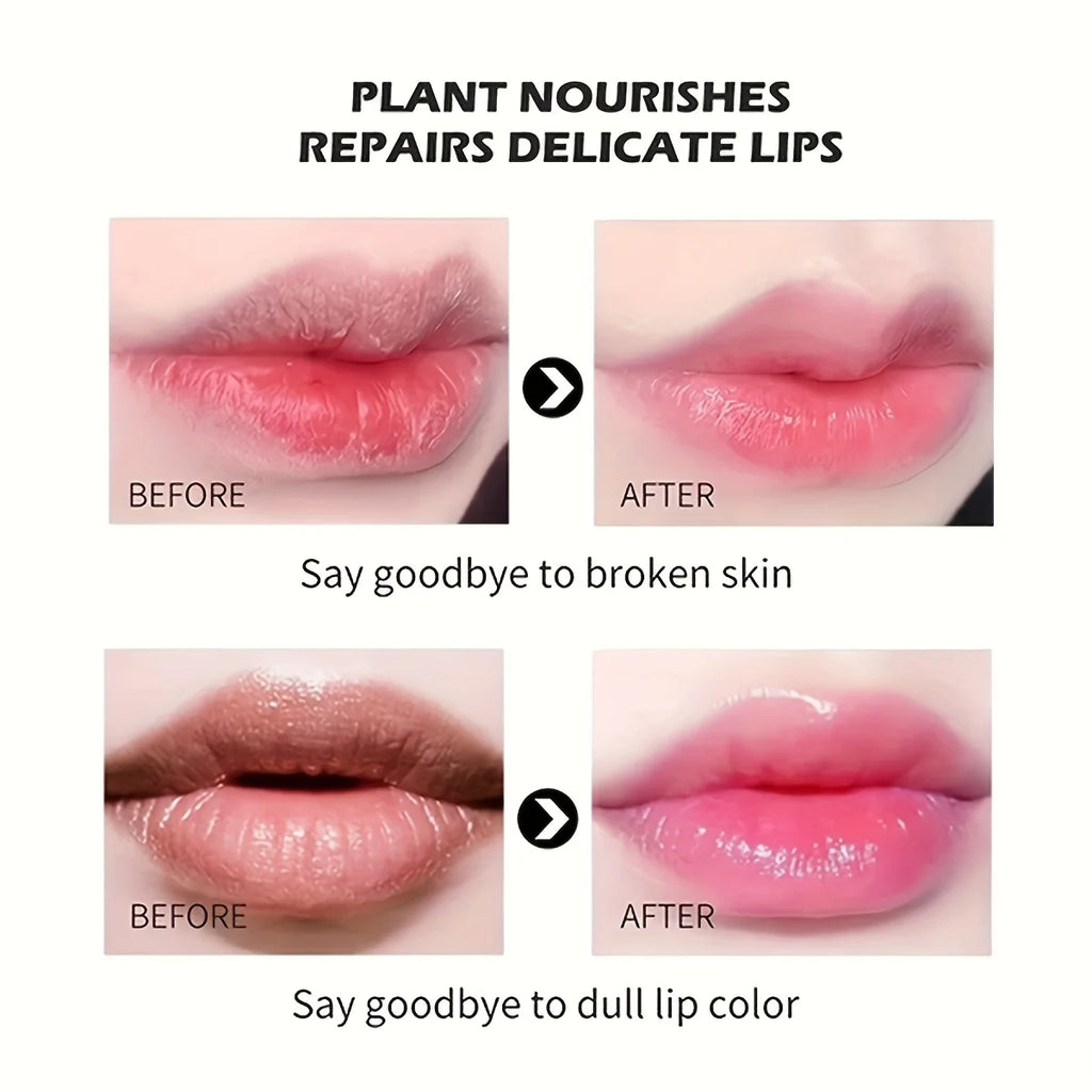 4-piece/16-piece Crystal Color-changing Petal Lipstick for Women Moisturizes long-lasting and non-sticky cup lip balm mbzr