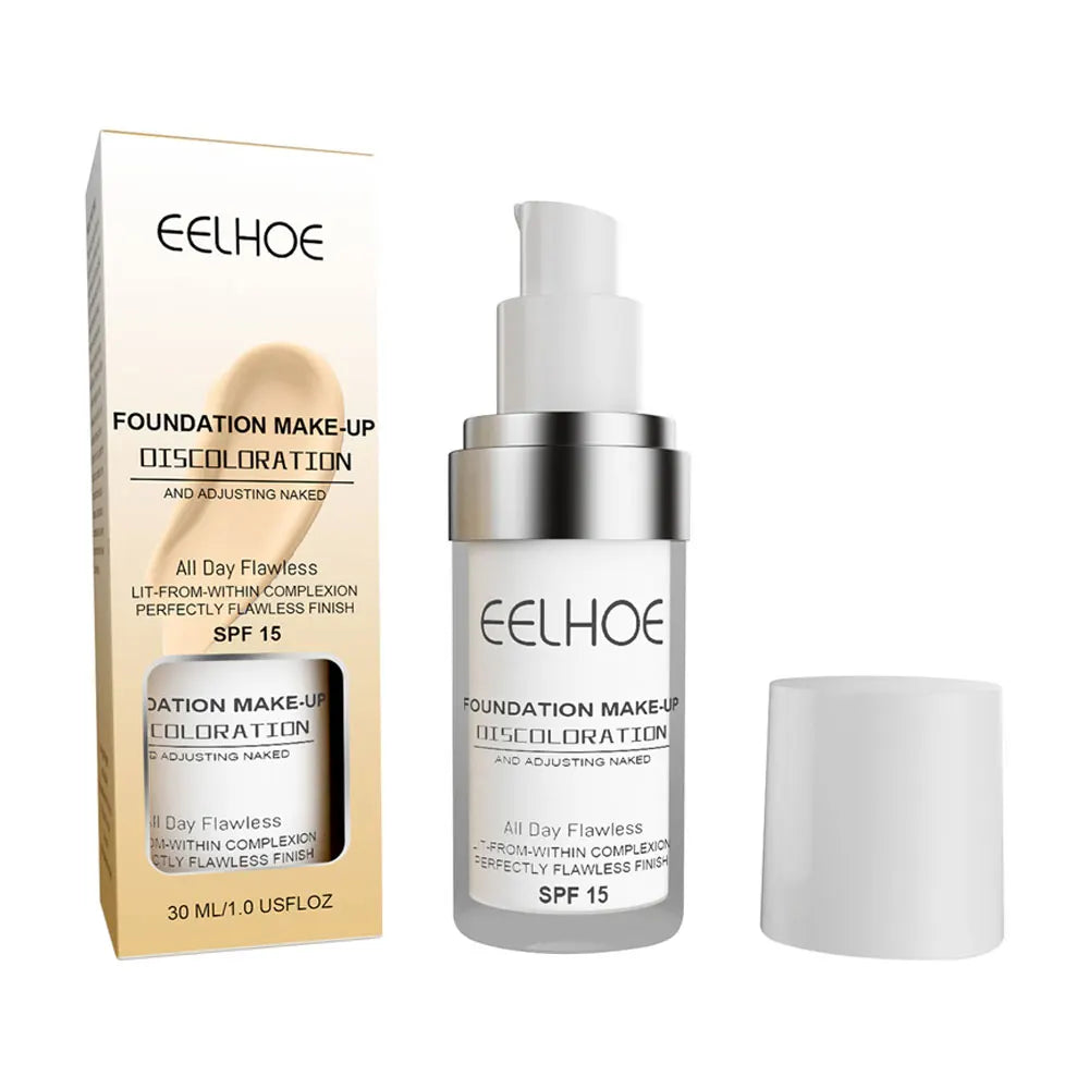 Color Changing Liquid Foundation Moisturizing Female Makeup Products Waterproof No Creasing No Separation Lightweight Concealer mbzr