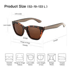 ZENOTTIC Polarized Women Sunglasses Cateye: Sun Glasses for Ladies - Retro Classic Shades UV400 Protection