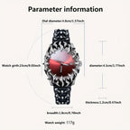 Fashion Heterosexual Men's Watch Claw Shape Table Alabaster Round Dial Retro Watches Y2K Unique Shaped Senior Ins Niche Men's Quartz Watch