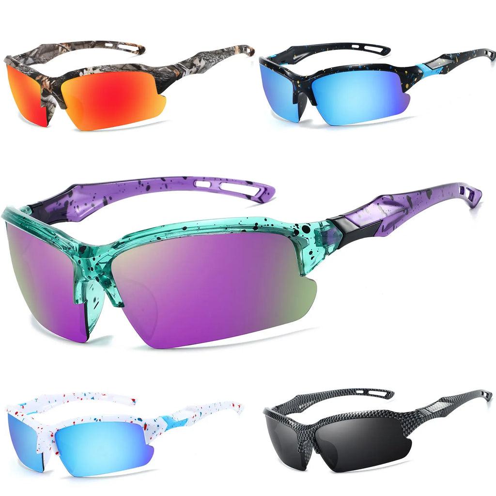 UV400 Sport Sunglasses for Cycling & Outdoor Activities