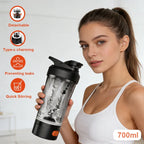 large capacity Electric Protein Shaker Mixing Cup Automatic Self Stirring Water Bottle Mixer Type-C interface mbzr