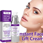 Instant Face Lift Cream Tightening Lifting Anti-Wrinkle Firming Moisturizer Smoothing Fine Lines Wrinkles Brightening Improve Dull Skin All Skin Types Daily Face Neck Eye Firming Treatment mbzr