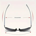 Black Polarized Photochromic Sunglasses UV400 Sports Sunglasses Day and Night Driving Glasses Ultra-Light Sun Eyewear Men and Women Cycling Glasses and Goggles for Cycling Fishing Driving mbzr
