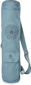 Yoga Mat Bag with Full-Zipper, Adjustable Strap & Phone Pocket, Stylish Carrier for Gym Travel mbzr