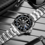 ADDIESDIVE 2026 New Men Quartz Watches BGW9 Super Blue Luminous 200M Waterproof Stainless Steel Fashion Sports Diving Wristwatch