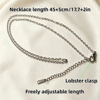 1Pc resort style 18K gold coconut tree inlaid with zircon palm tree necklace pendant, summer atmosphere versatile titanium steel collarbone chain, unisex