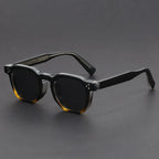 Retro Small Circular Sunglasses Men Punk Propionic Luxury Brand Design Sun Glasses Women Business Party Eyewear UV400