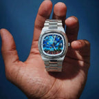 1pc CILOA Men's High-Quality Cartoon Dial Waterproof Quartz Watch, Everyday Wear