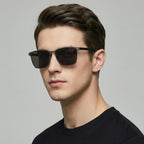 2026 Aluminum Magnesium Sunglasses High-Definition Polarized Sunglasses Men's Driver's Glasses Driving and Fishing Glasses 8177