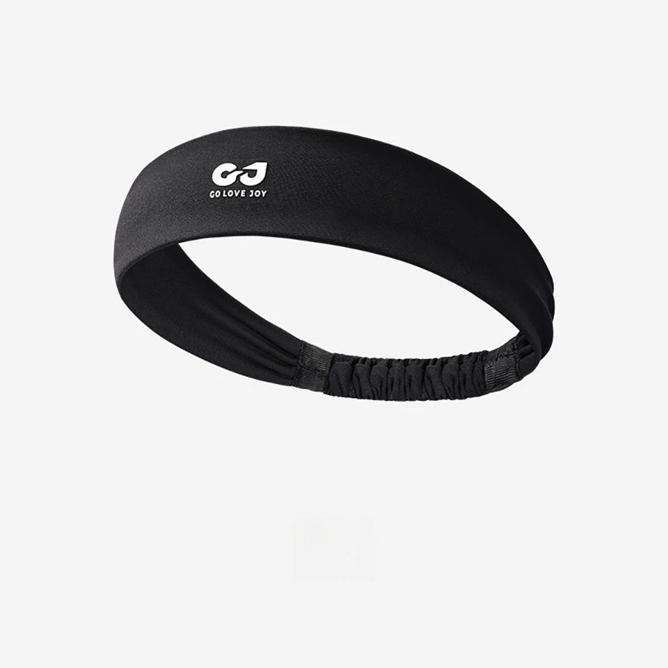 GOBYGO 1Pcs Elastic Sports Hairband Running Fitness Antiperspirant Band Sweat Absorbing Breathable Badminton Headband Men Women mbzr