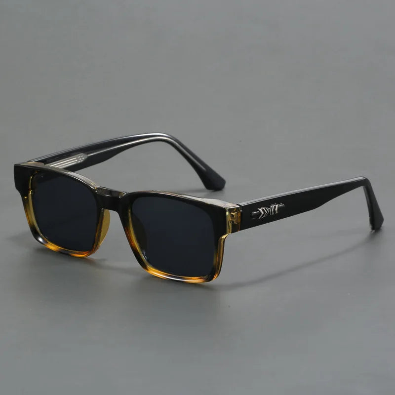Classic Quality Square Polarized Sunglasses Metal Core UV400 Unisex Eyewear