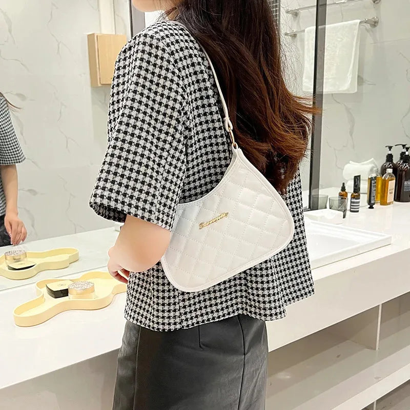 Ladies' retro shoulder bag, armpit handbag, fashionable design, crossbody bag mbzr