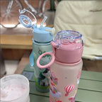 23.67oz Cute & Durable Space Cup BPA-Free High Temperature Resistant Portable Water Bottle for Outdoor Activities Perfect Gift mbzr