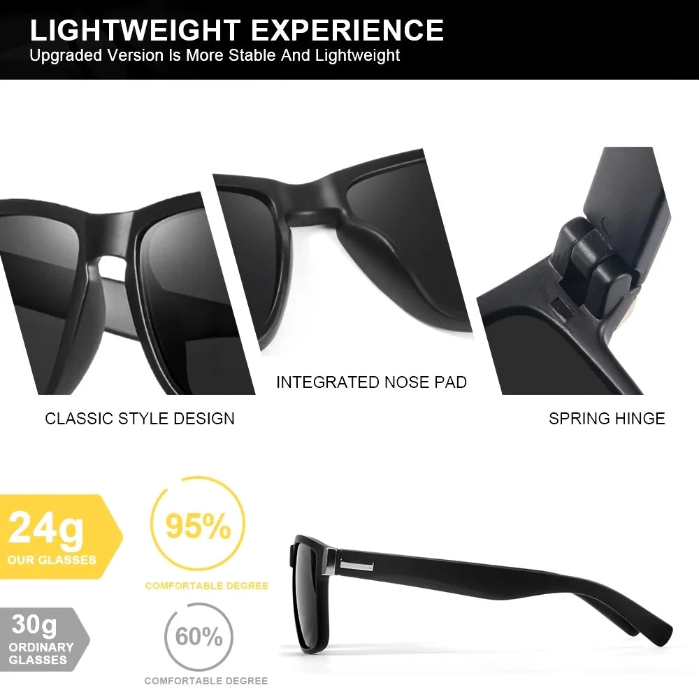 Sunglasses Unisex Square Vintage Sun Glasses Famous Brand Sunglases Polarized Sunglasses Oculos Feminino