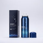 60ml Shiny Silver Glitter Spray High Gloss Glitter Powder Spray Waterproof Shiny Powder Makeup for Body Face Highlight Makeup mbzr